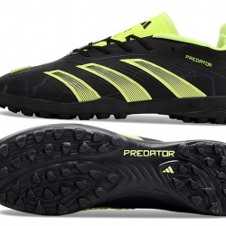 Adidas Predator 24 Elite TF Black Yellow Women and Men Soccer Cleats