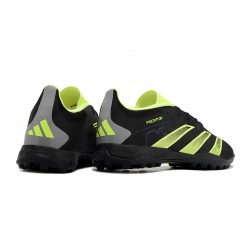 Adidas Predator 24 Elite TF Black Yellow Women and Men Soccer Cleats