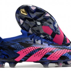 Adidas Predator Accuracy Paul Pogba .1 FG Blue Pink Black Soccer Cleats