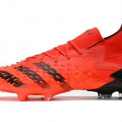 Adidas Predator Freak.1 FG Orange Black Low Soccer Cleats