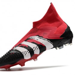 Adidas Predator Mutator 20 FG Black Red White High Soccer Cleats