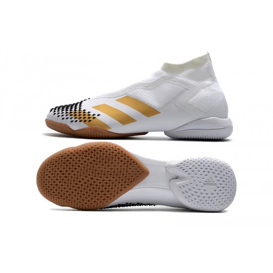 Shop the latest Adidas Predator Mutator 20 TF Gold White Soccer Cleats For Sale