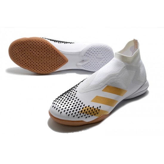 Shop the latest Adidas Predator Mutator 20 TF Gold White Soccer Cleats For Sale