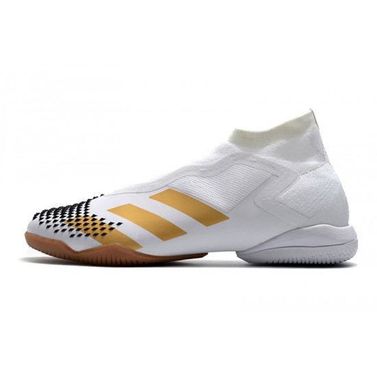 Shop the latest Adidas Predator Mutator 20 TF Gold White Soccer Cleats For Sale