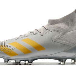 Adidas Predator Mutator 20.1 AG Silver Grey Gold Soccer Cleats