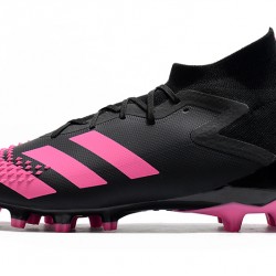 Adidas Predator Mutator 20.1 High AG Black Pink Soccer Cleats