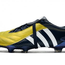 Adidas Predator Pulse Low FG UCL Gold Black White Soccer Cleats