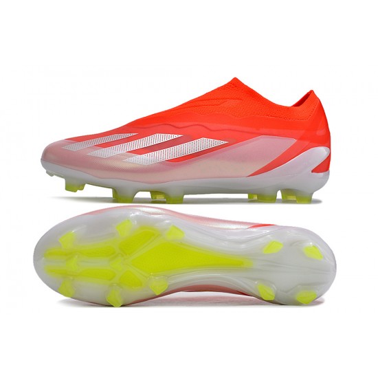 Discover Adidas X CRAZYFAST.1 FG Red White Mens Soccer Cleats For Sale