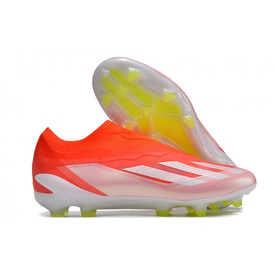 Discover Adidas X CRAZYFAST.1 FG Red White Mens Soccer Cleats For Sale