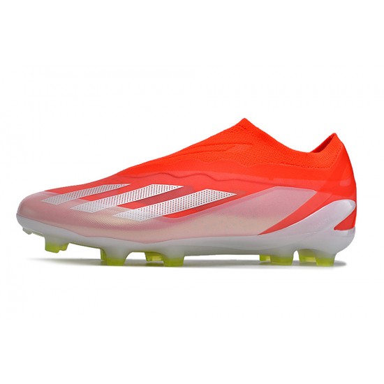 Discover Adidas X CRAZYFAST.1 FG Red White Mens Soccer Cleats For Sale