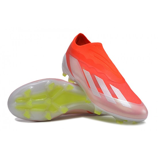 Discover Adidas X CRAZYFAST.1 FG Red White Mens Soccer Cleats For Sale