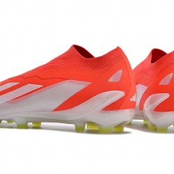 Adidas X Crazyfast.1 Messi FG Boost Soccer Cleats Red Silver For Men And Women 