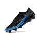 Adidas X Crazyfast1 SG Black Blue Low Soccer Cleats