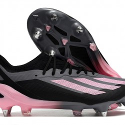 Adidas X Crazyfast1 SG Black Pink Soccer Cleats