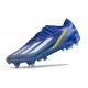 Adidas X Crazyfast1 SG Blue Ltblue Yellow Silver Soccer Cleats