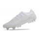 Adidas X Crazyfast1 SG White Silver Low Soccer Cleats
