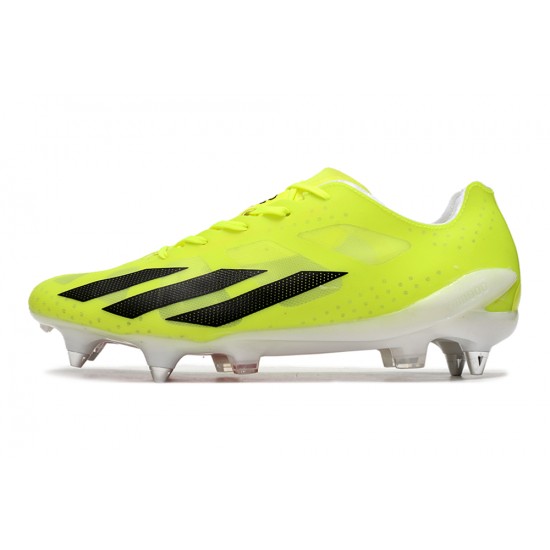 Adidas X Crazyfast1 SG Yellow Black Orange Low Soccer Cleats