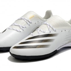 Adidas X Ghosted 3 TF Beige Black Soccer Cleats