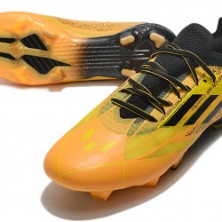 Adidas X Speedflow FG Low-top Black Gold Men Soccer Cleats