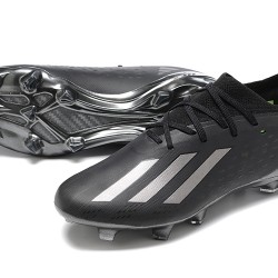 Adidas X Speedportal .1 2022 World Cup Boots FG Low-top Black Sliver Soccer Cleats