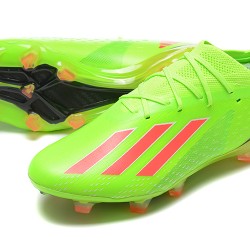 Adidas X Speedportal .1 2022 World Cup Boots FG Low-top Green Pink Soccer Cleats