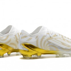 Adidas X Speedportal .1 2022 World Cup Boots FG Low-top White Gold Soccer Cleats