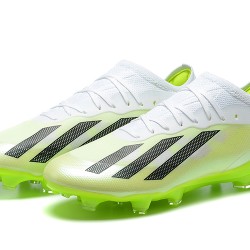 Adidas X Speedportal .1 2022 World Cup Boots FG Low-top White Green Black Men Soccer Cleats