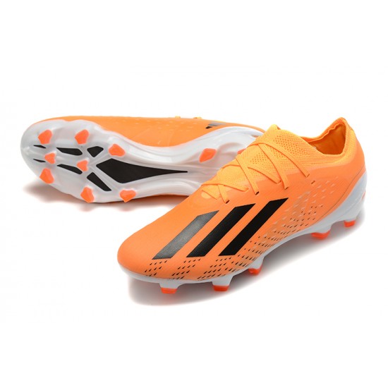 Top Quality Adidas X Speedportal .1 2022 World Cup Boots FG Low-top White Orange Soccer Cleats Online Shop