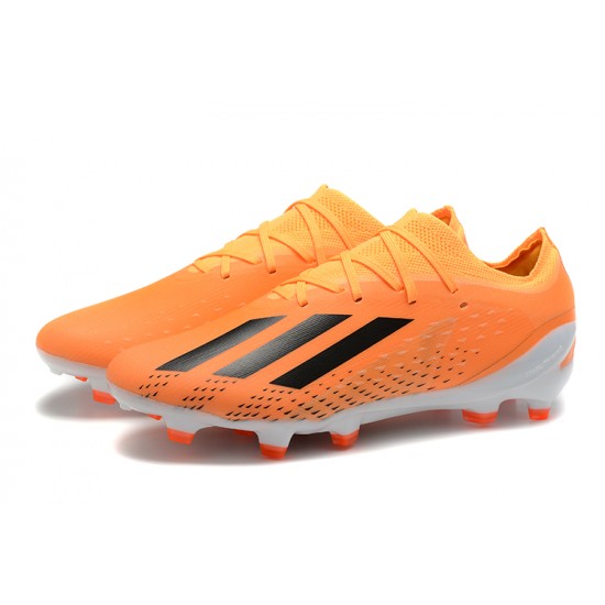 Top Quality Adidas X Speedportal .1 2022 World Cup Boots FG Low-top White Orange Soccer Cleats Online Shop