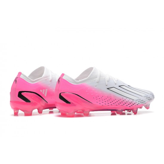 Our Top Picks Adidas X Speedportal .1 2022 World Cup Boots FG Low-top White Pink Soccer Cleats Sale