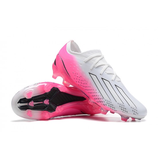 Our Top Picks Adidas X Speedportal .1 2022 World Cup Boots FG Low-top White Pink Soccer Cleats Sale