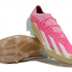 Adidas X Speedportal.1 FG Pink Gold Men's Soccer Cleats