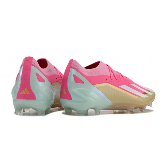 Choose To Buy Adidas X Speedportal.1 FG Pink Gold Mens Soccer Cleats Shop Online