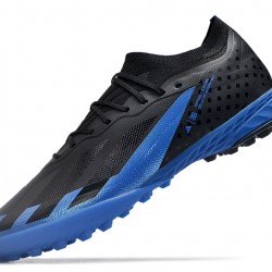 Adidas X Speedportal.1 TF Black Blue Men's Soccer Cleats