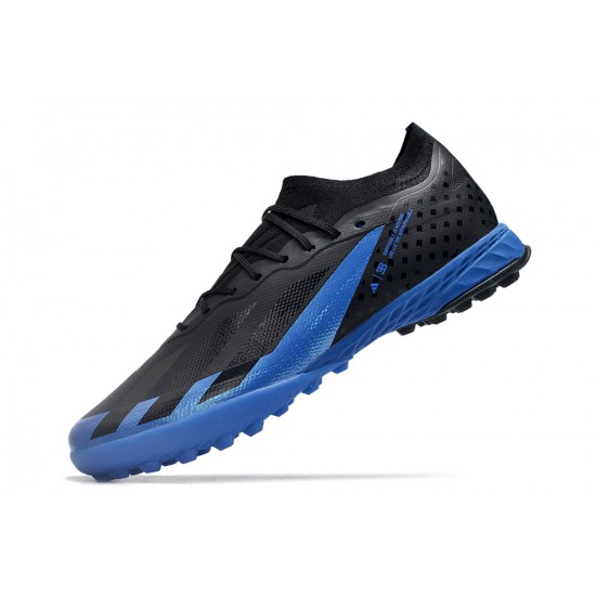 Where To Get Adidas X Speedportal.1 TF Black Blue Mens Soccer Cleats Sale