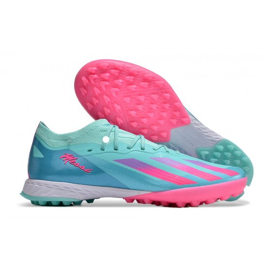 Click To Buy Adidas X Speedportal.1 TF Blue Pink Mens Soccer Cleats Online