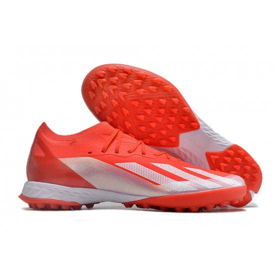 Buy And Seller Adidas X Speedportal.1 TF Red and White Mens Soccer Cleats Sale