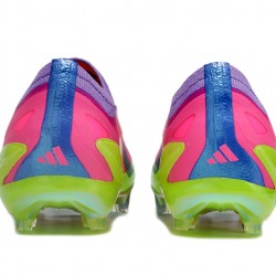 Adidas x23crazyfast.1 FG Low Soccer Cleats Pink Purple Green For Men And Women 