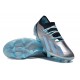 Adidas x23crazyfast.1 FG Low Soccer Cleats Silver Black Ltblue For Men And Women