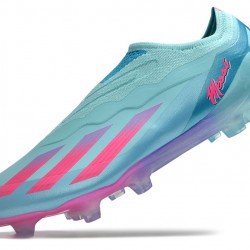 Adidas x23crazyfast.1 FG Soccer Cleats Pink Ltblue And Women