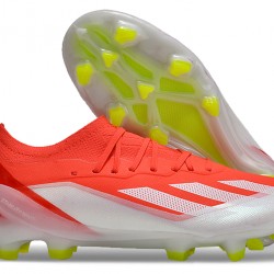 Adidas x23crazyfast.1 FG Soccer Cleats Red Grey For Men And Women 