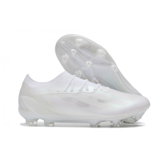 Adidas x23crazyfast.1 FG Soccer Cleats White For Men And Women
