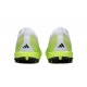Adidas x23crazyfast.1 Laceless TF Low Soccer Cleats White Black Green For Men