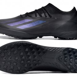 Adidas x23crazyfast.1 TF Soccer Cleats All Black For Men And Women 