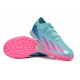 Adidas x23crazyfast.1 TF Soccer Cleats Pink Ltblue For Men And Women