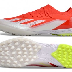 Adidas x23crazyfast.1 TF Soccer Cleats Red Grey For Men And Women 