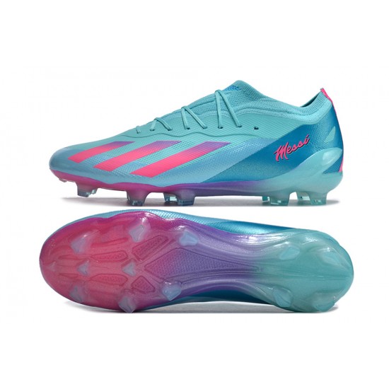 Discover Adidas X Speedportal.1 FG Blue Pink Women and Men Soccer Cleats For Sale