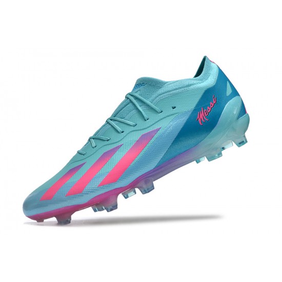 Discover Adidas X Speedportal.1 FG Blue Pink Women and Men Soccer Cleats For Sale