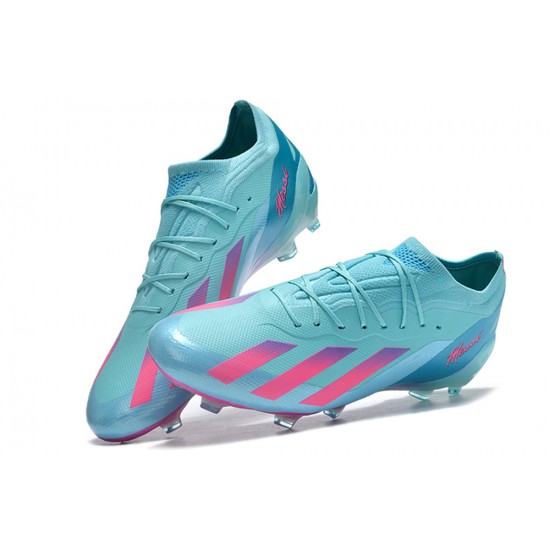 Discover Adidas X Speedportal.1 FG Blue Pink Women and Men Soccer Cleats For Sale