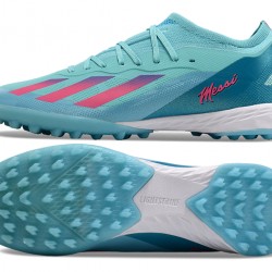 Adidas X Speedportal.1 TF Bule and Pink Women and Men Soccer Cleats